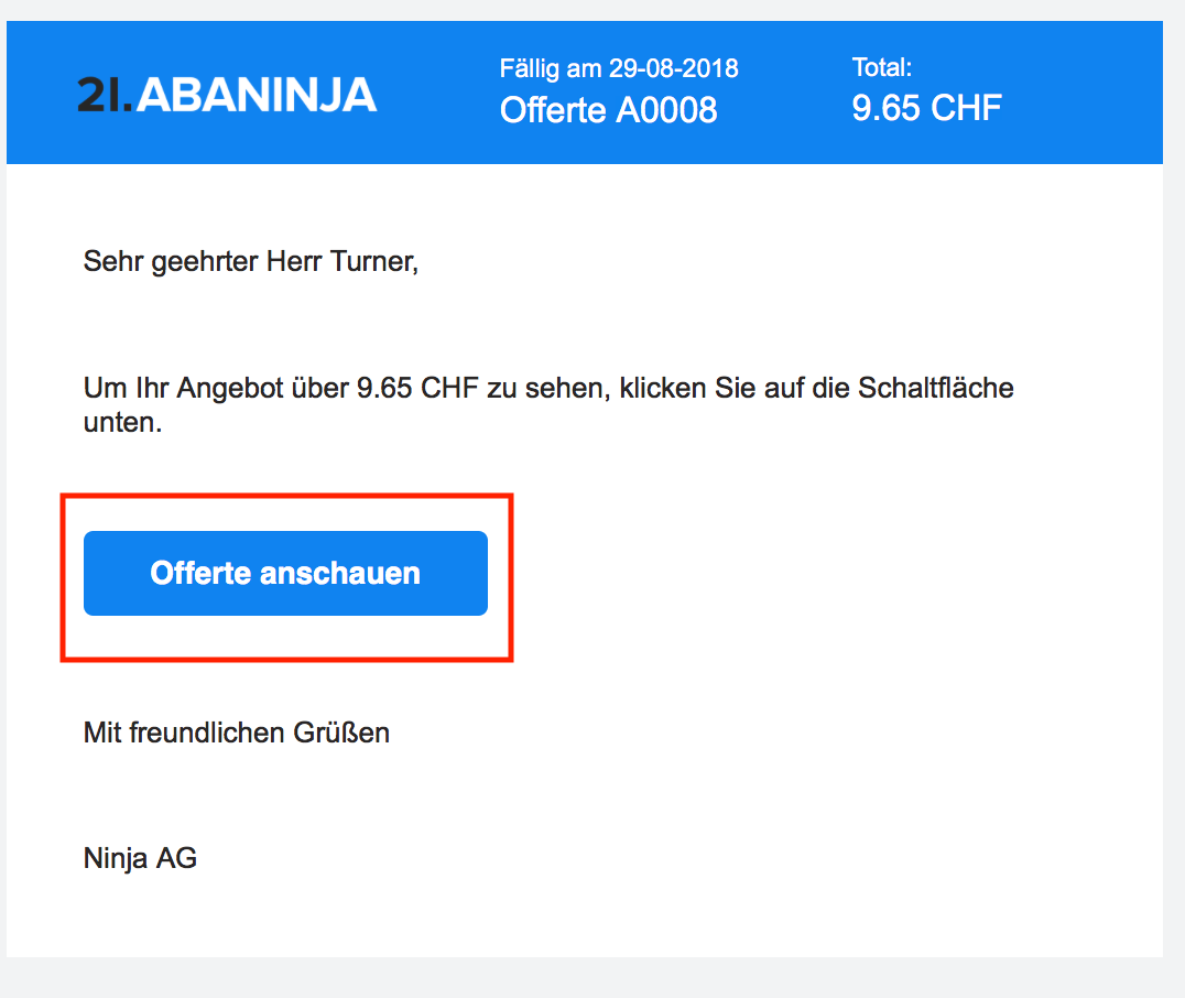 Wie nimmt man eine Offerte an? / Wie lehnt man eine Offerte ab